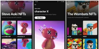 Spotify está probando galerías de NFTs para artistas