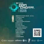 Cartelera fiesta del poncho sabado 23 de julio