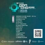 Cartelera fiesta del poncho viernes 22 de julio