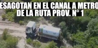 Derrame cloacal en FME: informe de la UNCA confirma impacto ambiental