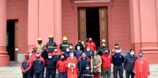 Celebraron el Día del Bombero Voluntario Dia de bomberos Voluntarios