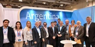 Comitiva catamarqueña en feria minera de Canada Enrique Cesarini, PRO Catamarca