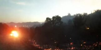Sofocaron focos de incendio en La Carrera, Sierra Brava y Hueco Verde