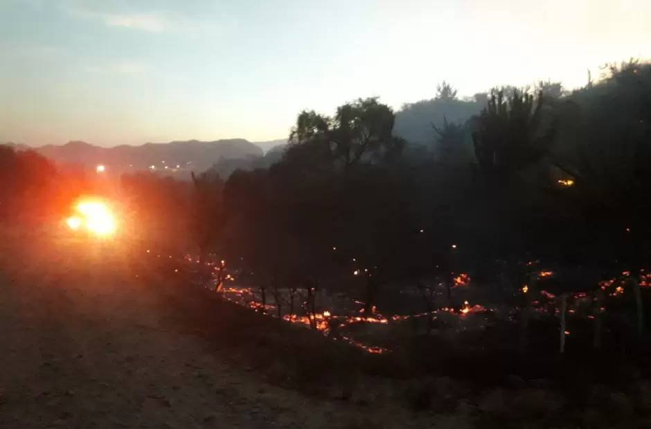 Incendio Sierra Brava
