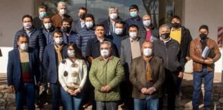 Intendentes oficialistas pidieron por la reelección del gobernador Raúl Jalil