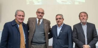 Vialidad: asunción de autoridades Ruben Dusso, Raul Jalil