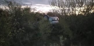 Una mamá y su bebé fallecieron tras volcar un auto en la Ruta 157