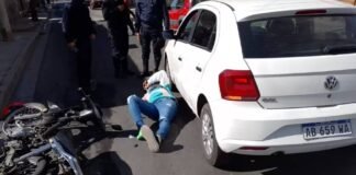 Una docena de motociclistas heridos en múltiples siniestros