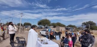 Con caminata y Misa culminó la misión barrial