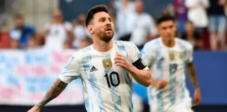 Con cinco goles de Messi, Argentina arrolló a Estonia en España