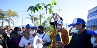 El intendente participó de las actividades por el “Día Mundial del Árbol”