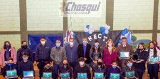 Entregaron 343 netbooks en escuelas del departamento Capayán