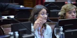 Lucia: “no es bueno no informarse antes de venir a este recinto” Lucía Corpacci