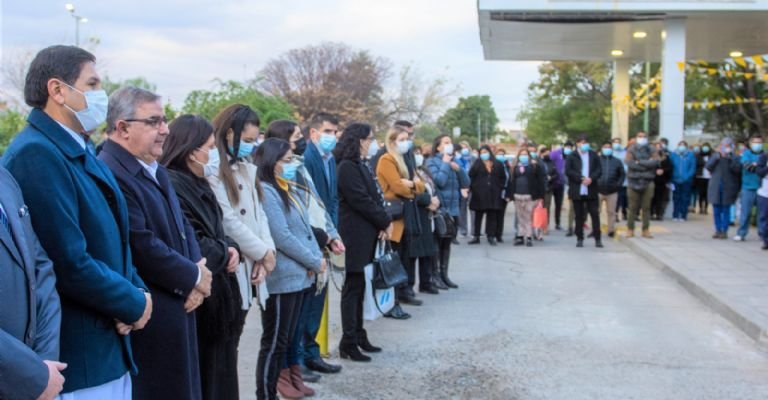 Raúl participó de los actos por los 136 años del Hospital San Juan Bautista