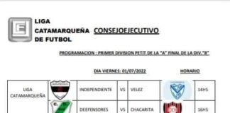 Se programó el petit