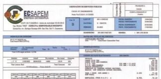 El agua y la luz comenzarán a llegar a usuarios en la misma factura de pago Boletas unificadas luz y agua