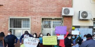 Enfermería del Hospital de Niños salió a visibilizar sus problemáticas