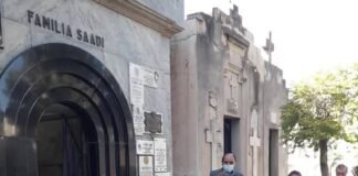 Homenaje a Vicente Saadi Gustavo Saadi, Intendente