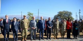 Catamarca volverá a tener una base militar despues de 25 años Jorge Taiana, Raúl Jalil, Rubén Dusso, Fabiola Segura