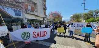 Ate Salud anunció protestas en la fiesta del Poncho