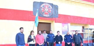 Capresca realizó donaciones a Bomberos Voluntarios de Chumbicha