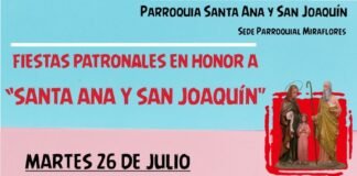 Culminan las fiestas patronales en honor de Santa Ana y San Joaquín