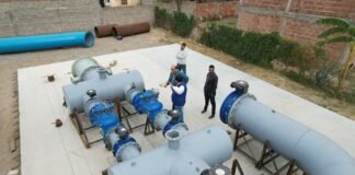 Evaluaron los avances de la obra Acueducto Norte