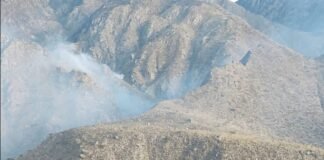 Ya son más de 700 las hectáreas afectadas por el incendio en Azampay