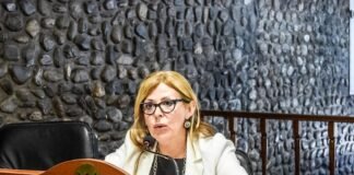 La diputada Mercado pidió por las refacciones en el Santuario Señor de los Milagros