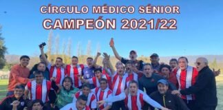 Resultados de la fecha 34° de la Liga de Veteranos