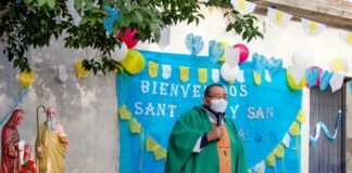 Santa Ana y San Joaquín visitan los Barrios de Miraflores