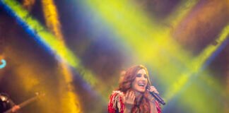 Soledad entregó su inconfundible voz a la Fiesta del Poncho