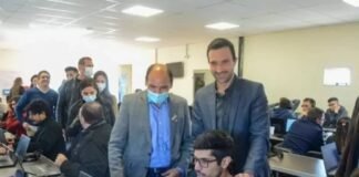 Inauguraron un espacio de Coworking para empresas de la Economía del Conocimiento Gustavo Saadi, Lisando Alvarez