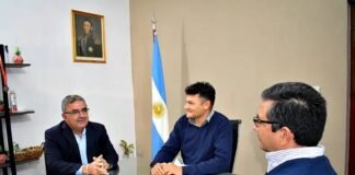 Jalil y el intendente de Andalgalá se reunieron para dialogar sobre minería y seguridad Raul Jalil, Intendente Cordoba, Diputado Alejandro Paez