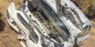 Se salvó de milagro luego de protagonizar violento vuelco