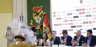 El argentino Gustavo Costas fue presentado como nuevo DT de la selección de Bolivia