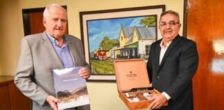 El Gobernador se reunió con el CEO de Arcor