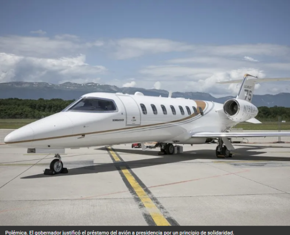 Fiscalía pidió informes por la denuncia sobre el uso del avión