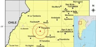 Fuerte temblor en el Oeste catamarqueño: tuvo una magnitud de 4.2