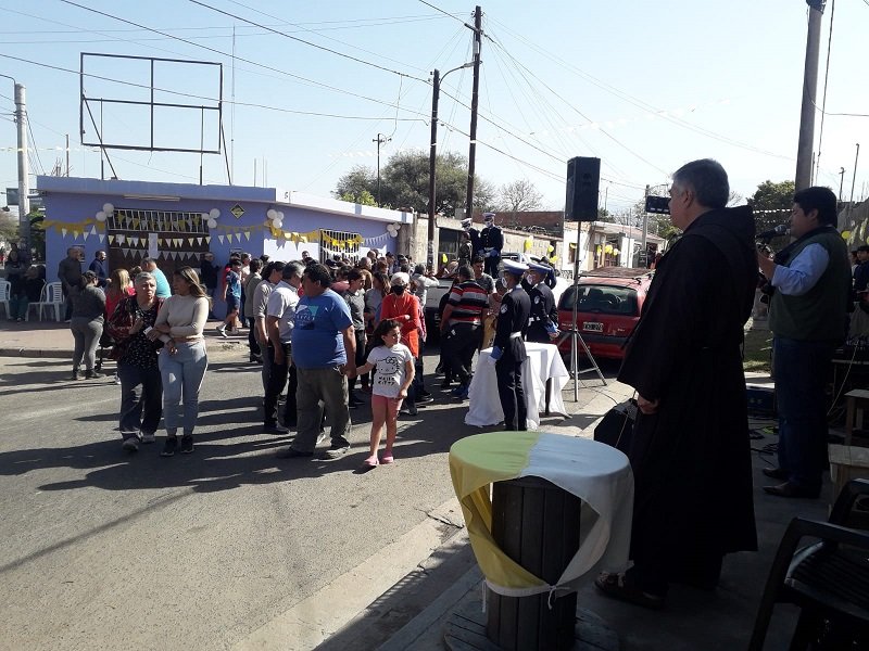 Gauchos de Nueva Coneta acompañaron las reliquias del beato Esquiú