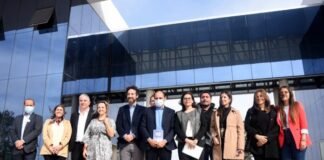 Gustavo recibió a Roberto Sukerman en el Nodo Tecnológico