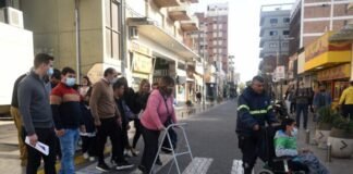 Gustavo Saadi participó de las actividades por el «Día Mundial del Peatón»