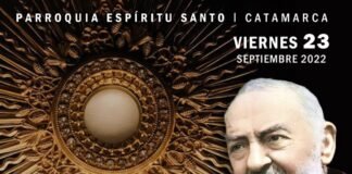 12 horas con Jesús en la fiesta litúrgica de San Pío de Pietrelcina