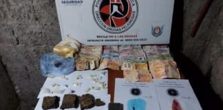 La Esperanza: dos detenidos tras secuestrar cocaína, dinero y marihuana