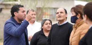 Saadi inauguró la obra de agua y cloacas del Barrio República Argentina Francisco Sosa, Intendente Gustavo Saadi