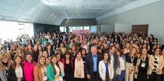 El vicegobernador Rubén Dusso y senadora Lucía Corpacci participarond el foro de la mujer de América Latina y el Caribe Ruben Dusso