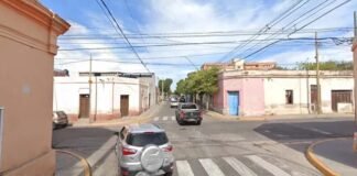 Una mujer resultó herida tras un choque en cadena
