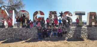 ALUMNOS DE LA ESCUELA 227 DE SAUJIL DEPARTAMENTO POMAN VISITARON TINOGASTA