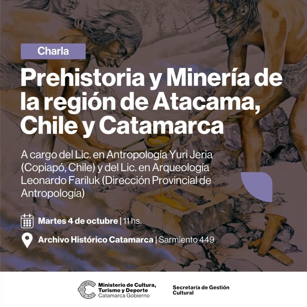 Charla sobre Prehistoria y Minería en el Archivo Histórico