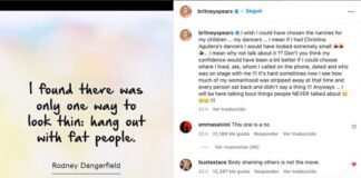 Christina Aguilera dejó de seguir a Britney Spears por un mensaje gordofóbico